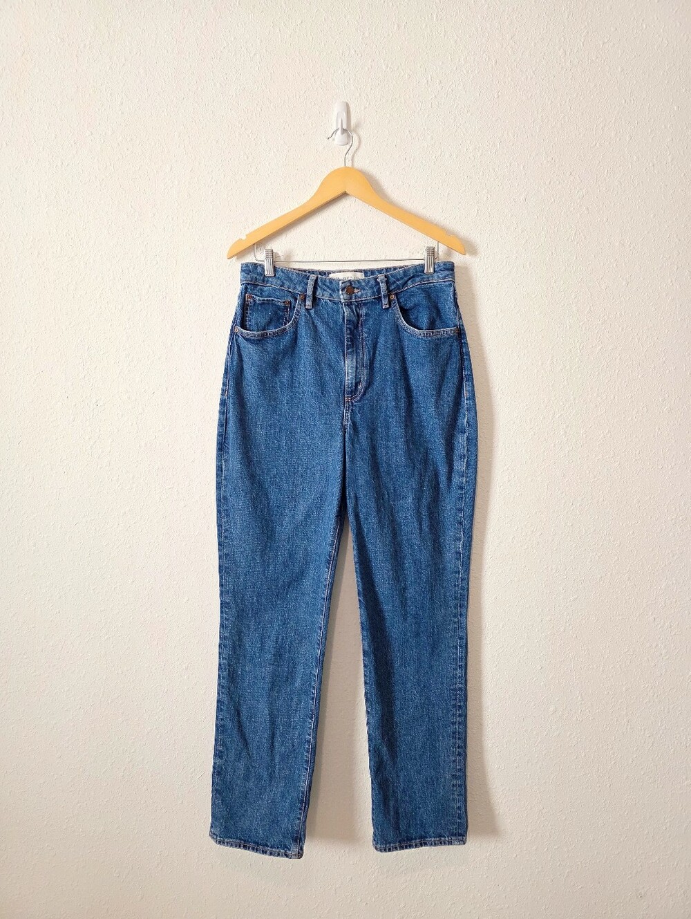 Denim Forum Baggy Straight Jeans 30